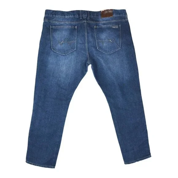 JNCO 85 Jeans Mens 40x30 Straight Crown Brand 30x28 Shorter Actual *Hemmed*